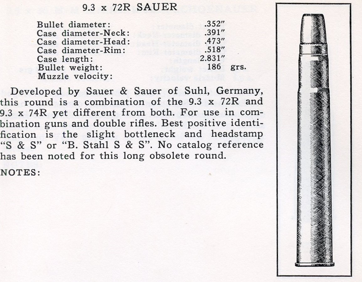 The J. P. Sauer & Sohn Cartridges German Hunting Guns